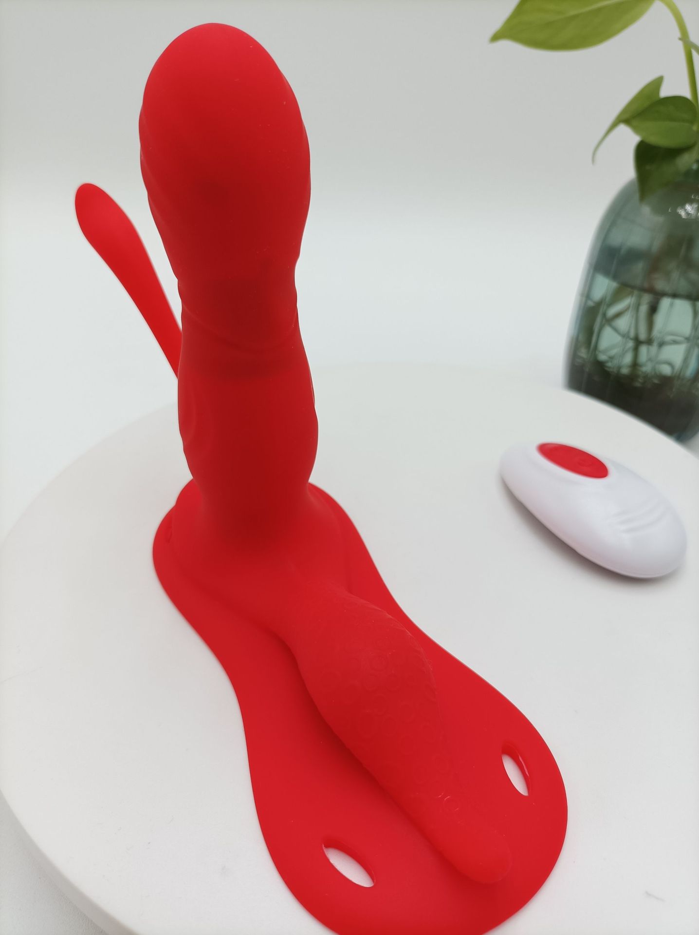 蜜蝶坐垫红色（遥控款） (7).jpg