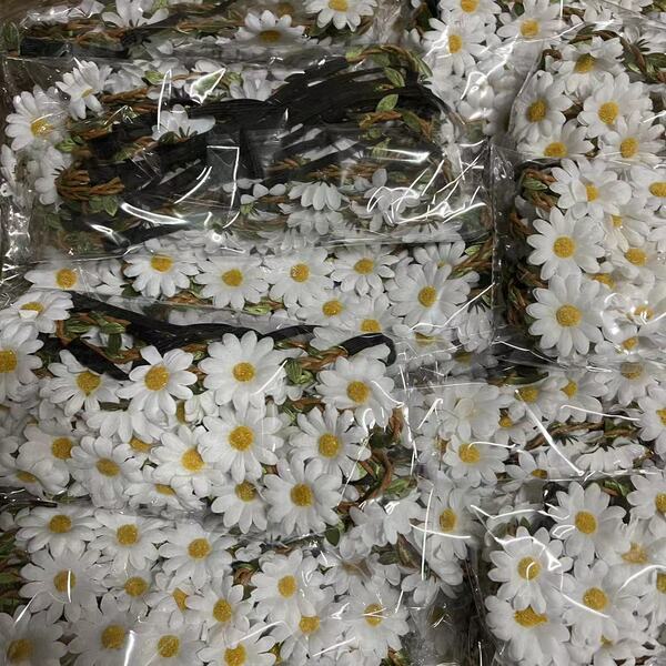 Cross -border hot selling 5 daisy flowers ring sunflowers hair bands…