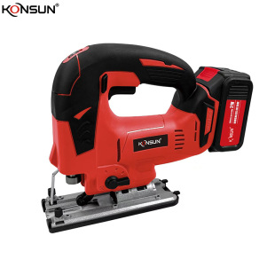 Multifunctional Brushless Lithium Electric Jigsaw Rechargeable Woodworking Cutting Saw Plate Wire Saw Small Logging Saw Bare Metal