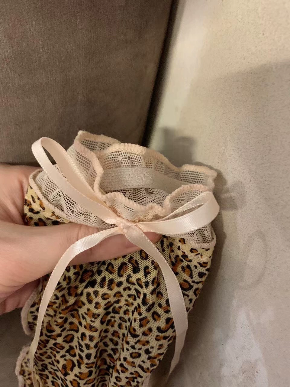 衣本初色 Lace antibacterial sexy underwear, Japanese trousers with bow