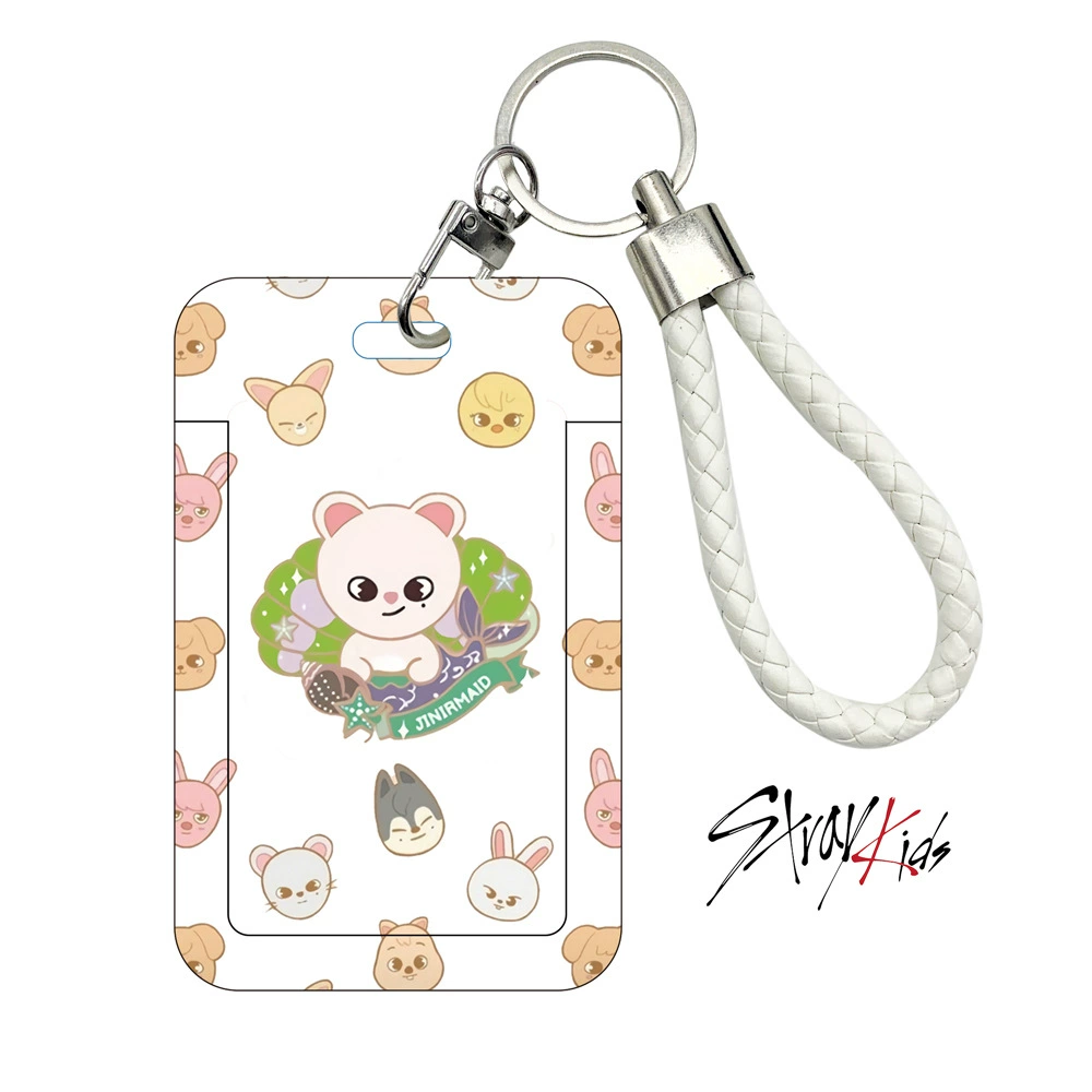 Карта Stray Kids Cartoon SKZOO, идентификационная карта студента, карта студента, карта риса студента, карта, дверь-дверь запрещена, документы для работы, набор