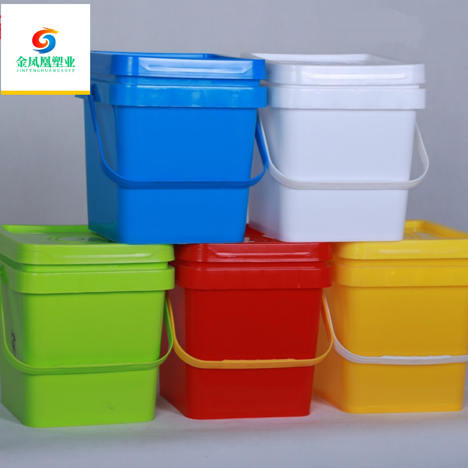 供应龙口恒信20升/20公斤塑料桶方桶食品级水桶化工桶