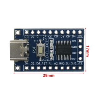 STM8S103F3P6 c�_�l��ϵ�y����İ�ģ�KTYPE-C�ӿ�