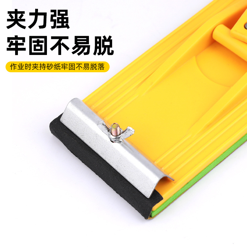 Mayorista lija de mano lija amplía esponja lija