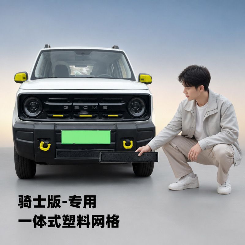 Suitable for Geely Panda MINI, anti-insect net for Kart Knight version, front grille anti-mosquito net modification parts, exterior accessories