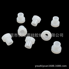 尼龙电晶体垫片 白色塑胶尼龙凹凸台阶垫柱 尼龙T型套管护线圈