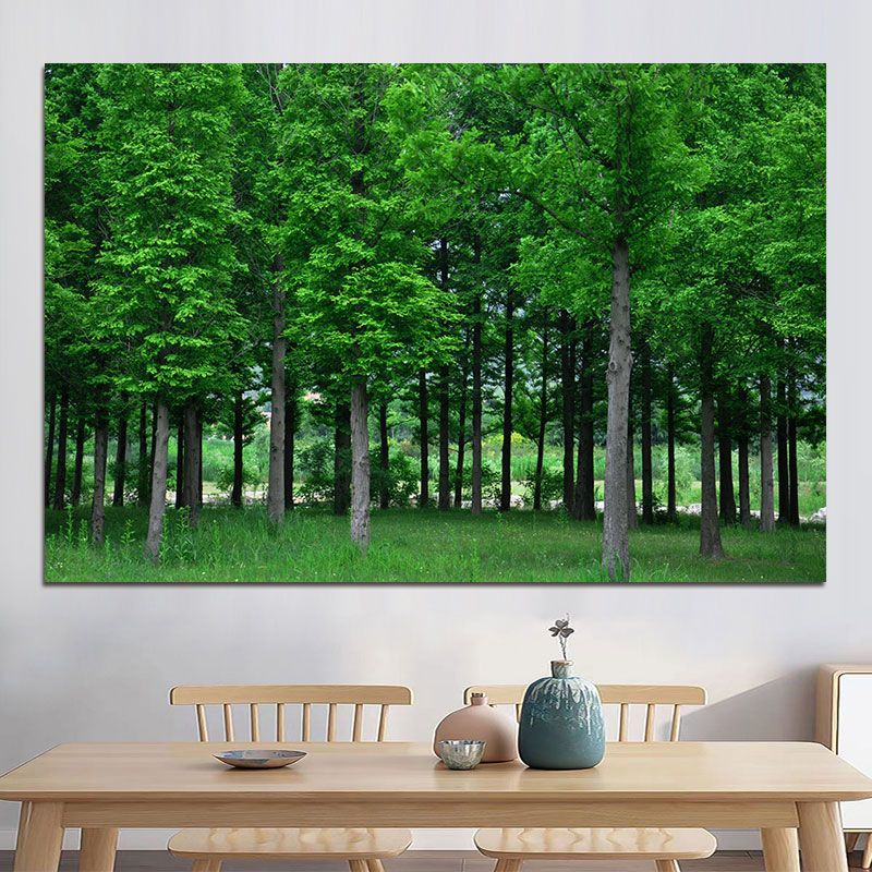 Landscape Painting Big Tree Forest Modern Simple Entrance Corridor Corridor Hallway Decorative Painting F04
