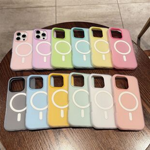 Apple, compatible matte phone case, iPhone17, 2 in 1, 15promax