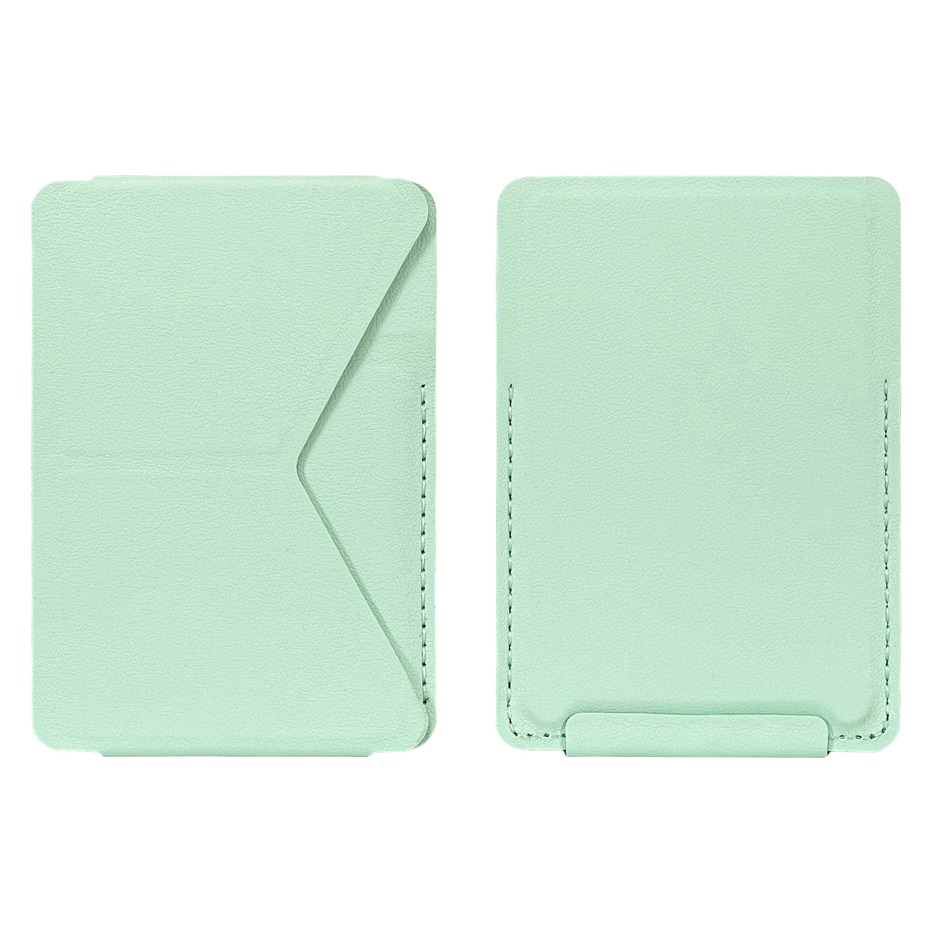 Soporte de bolsa de tarjeta de teléfono móvil de cuero PU magnético plegable para escritorio adecuado para productos de la serie Apple IPHONE que pueden imprimir LOGO