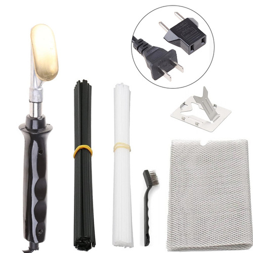 Car bumper repair welding gun, welding nail, plastic welding machine, trowel, crack hole repair mesh, trowel, welding rod