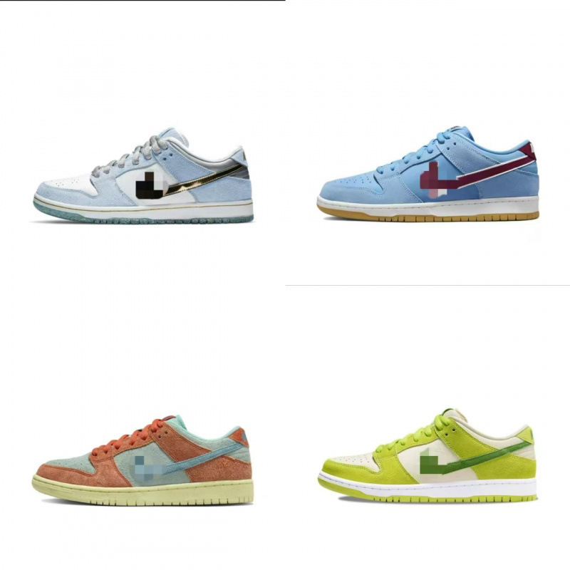 Putian Pure Original Dunk Sneakers Shadow Gray Paisley Green Apple Valentine's Day Mummy Style Casual Couple Shoes for Men and Women Putian Pure Original Dunk Sneakers Shadow Gray Paisley Green Apple Valentine's Day Mummy Style Casual Couple Shoes for Men and Women