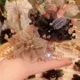 新款盘发跨境欧根纱发绳