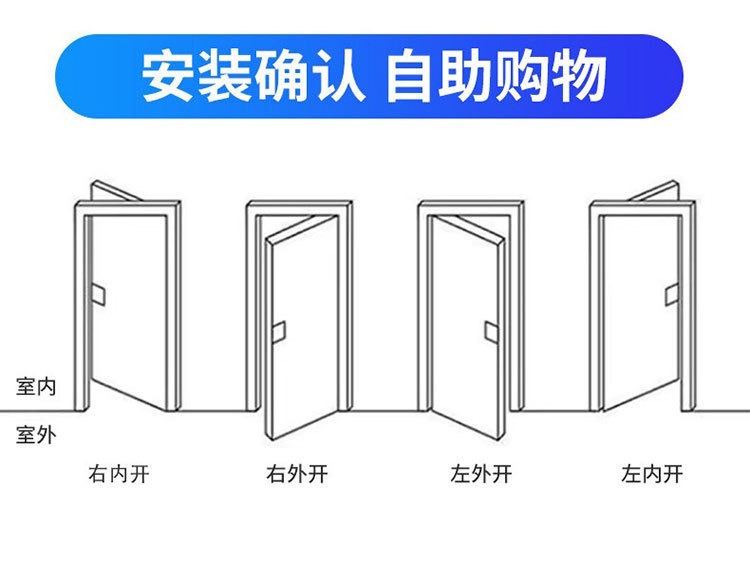跨境卧室指纹锁通通锁IC卡锁涂鸦锁密码锁