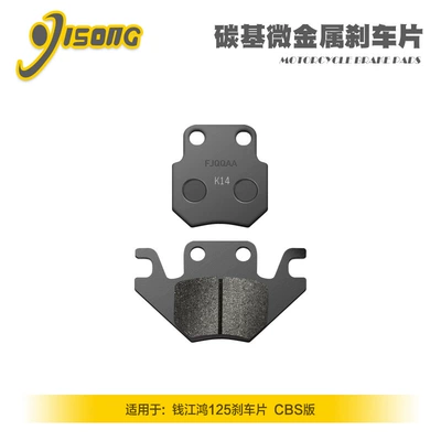 QJ125T-6J, Tormoz supportları - cbs-version-rear-1-pair-carbon-based-micrometals