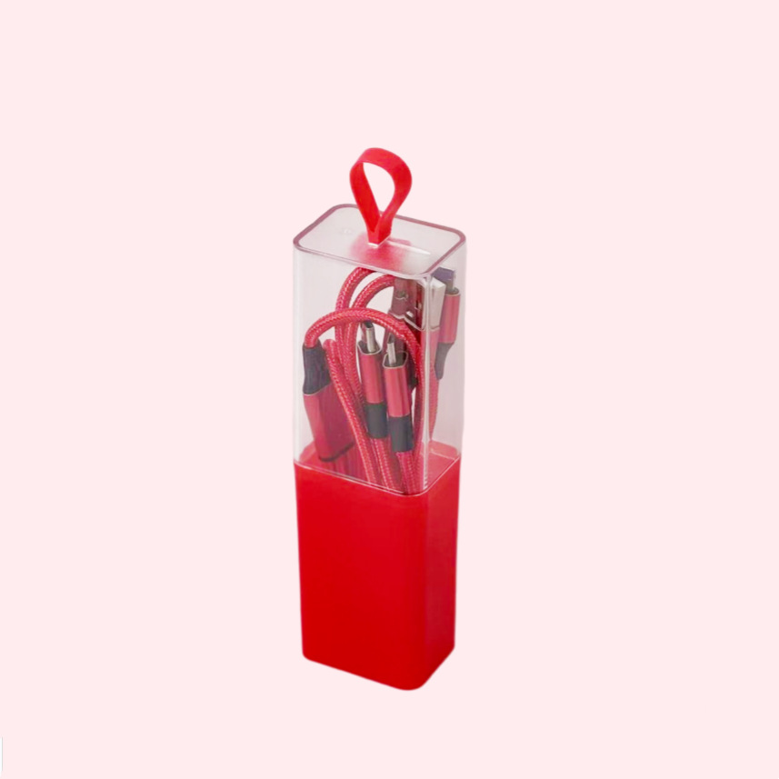 1,2 m uno a tres cable de datos tejido cápsula embalaje de regalo cable de carga tubo transparente pequeño lote logotipo de pantalla de seda image 7