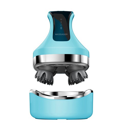 New Magnetic Charging High-Power Waterproof Head Massager Dragon Claw Cat Pet Home Scalp Massager
