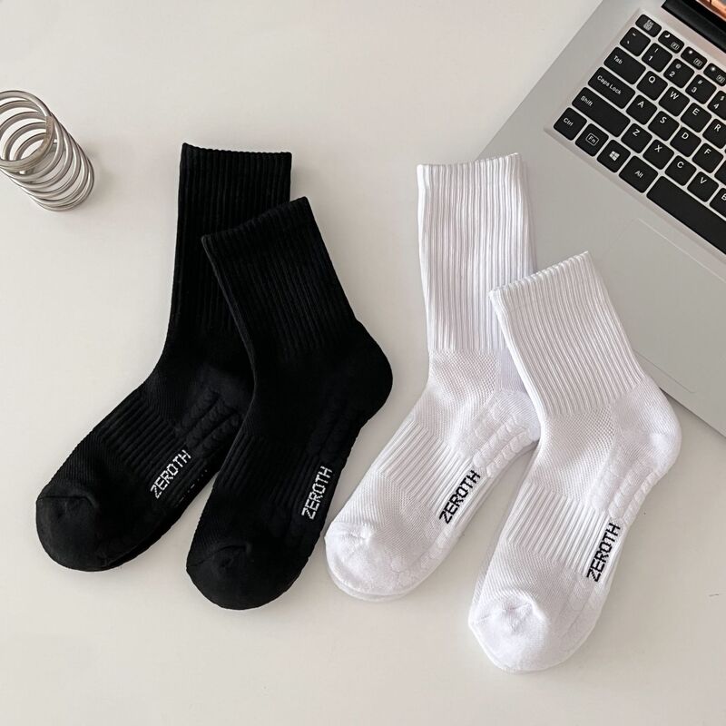 Men's Socks, Mid-Calf Socks, Towel Sports Socks, Breathable, Sweat-Absorbent Terry Socks, Black and White Basketball Mesh Long Socks Men's Socks, Mid-Calf Socks, Towel Sports Socks, Breathable, Sweat-Absorbent Terry Socks, Black and White Basketball Mesh Long Socks