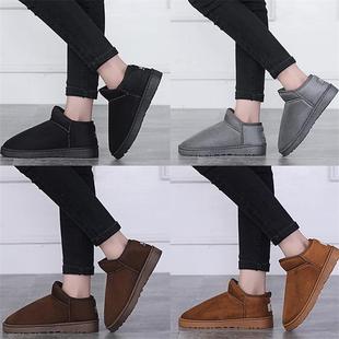Winter Couple's Cotton Boots Thick-soled Men's and Women's Youth Trendy Boots Warm High-top Cotton Shoes Warm Shoes Short Boots Outdoor Snow Boots