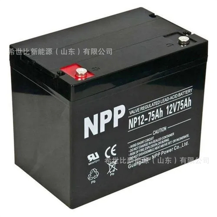 天津耐普蓄电池NPG12-75发电站和辅助站点12V-7H储能备用电池