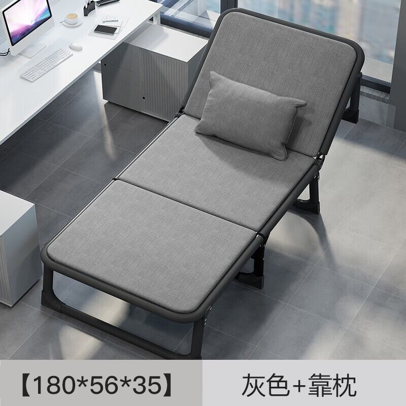 Cama plegable Cama de marcha simple Cama de madera dura para el hogar Cama de madera dura para el almuerzo en la oficina Horas extras Cama simple multifuncional