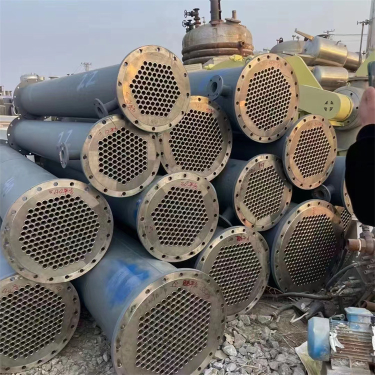 长期出售不锈钢冷凝器充填式冷却设备工业传热管式全不锈钢冷凝器