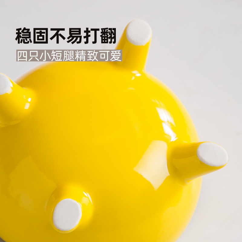 Tazón de gato de cerámica protectora columna cervical tazón de comida para gatos tazón de arroz tazón de comida para perros tazón de agua suministros para mascotas antidetonantes