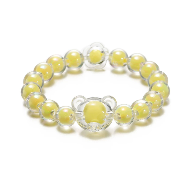 Yellow, with little bears