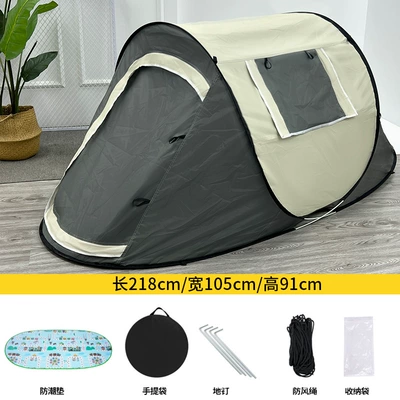 Avtomobil dam çadırları | Windproof and Sunproof Coating - off-white-crawling-mat-double-window-model-1-2