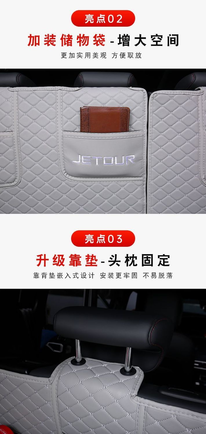 Suitable for 23 Models and 24 Models of Jietu Traveler Trunk Mats, Jietu Shanhai T2 Special Surround Trunk Mats