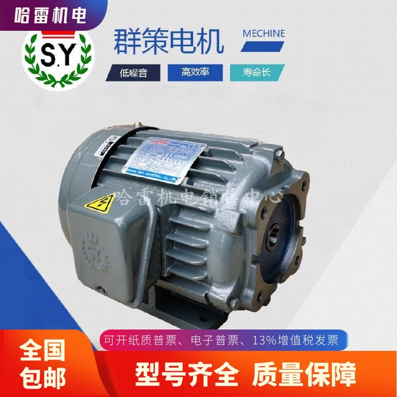 Тайваньская групповая политика/SY2.2KW Тайваньская групповая стратегия C03-43B0 двигатель 3HP Гидравлический горизонтальный двигатель