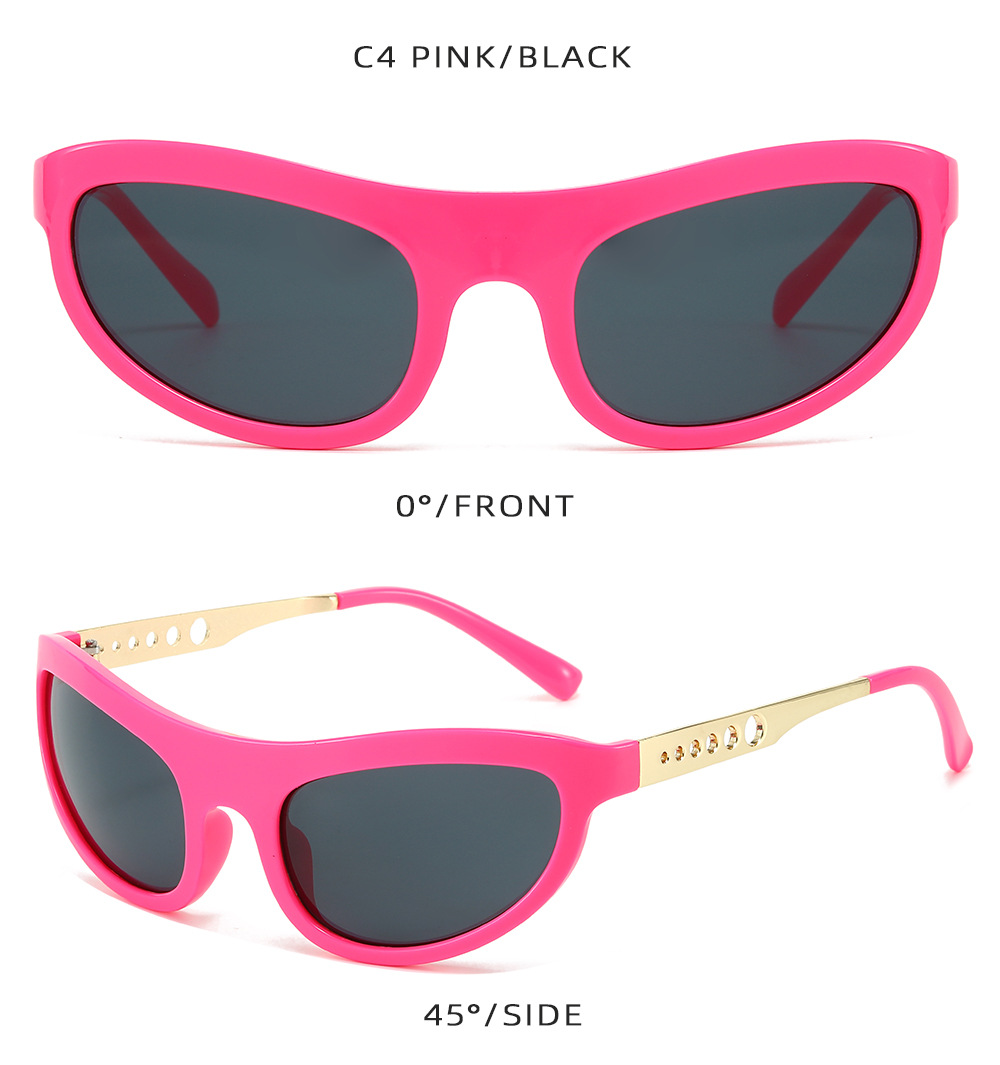 Fashion Geometric Pc Cat Eye Full Frame Women's Sunglasses display picture 7