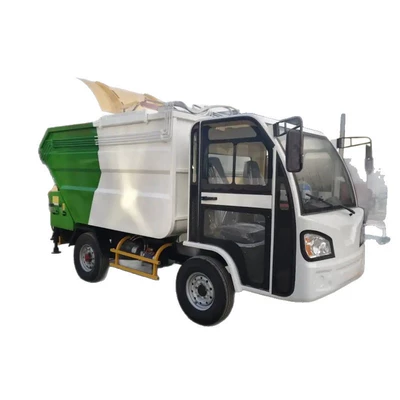 Vehicle, Bucket-Mounted Garbage Truck, Elektrik zibil maşınları