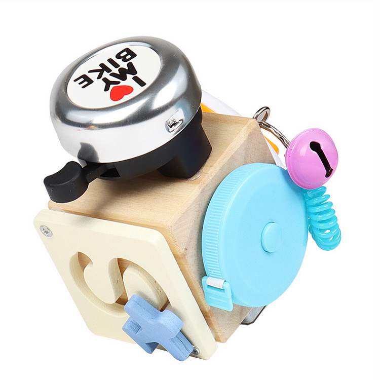 Amazon Puerta de los niños pestillo desbloqueo ocupado tablero casa puerta abridor bebé educación temprana educativo desbloqueo ocupado bloque juguete