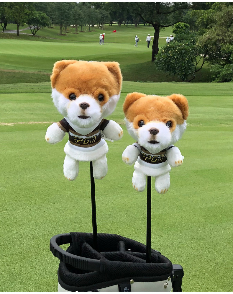 Vỏ đầu gậy Golf PGM bảo vệ gậy gỗ hình thú hoạt hình, đóng mở từ tính, lót lông dày — GT045-Vỏ gậy gỗ cỡ lớn hổ trắng, GT045-Vỏ cột gỗ Fairway nhỏ hổ trắng, GT045-Vỏ gậy gỗ cỡ lớn hổ vàng, GT045-Vỏ cột gỗ Fairway nhỏ hổ vàng chi tiết 9