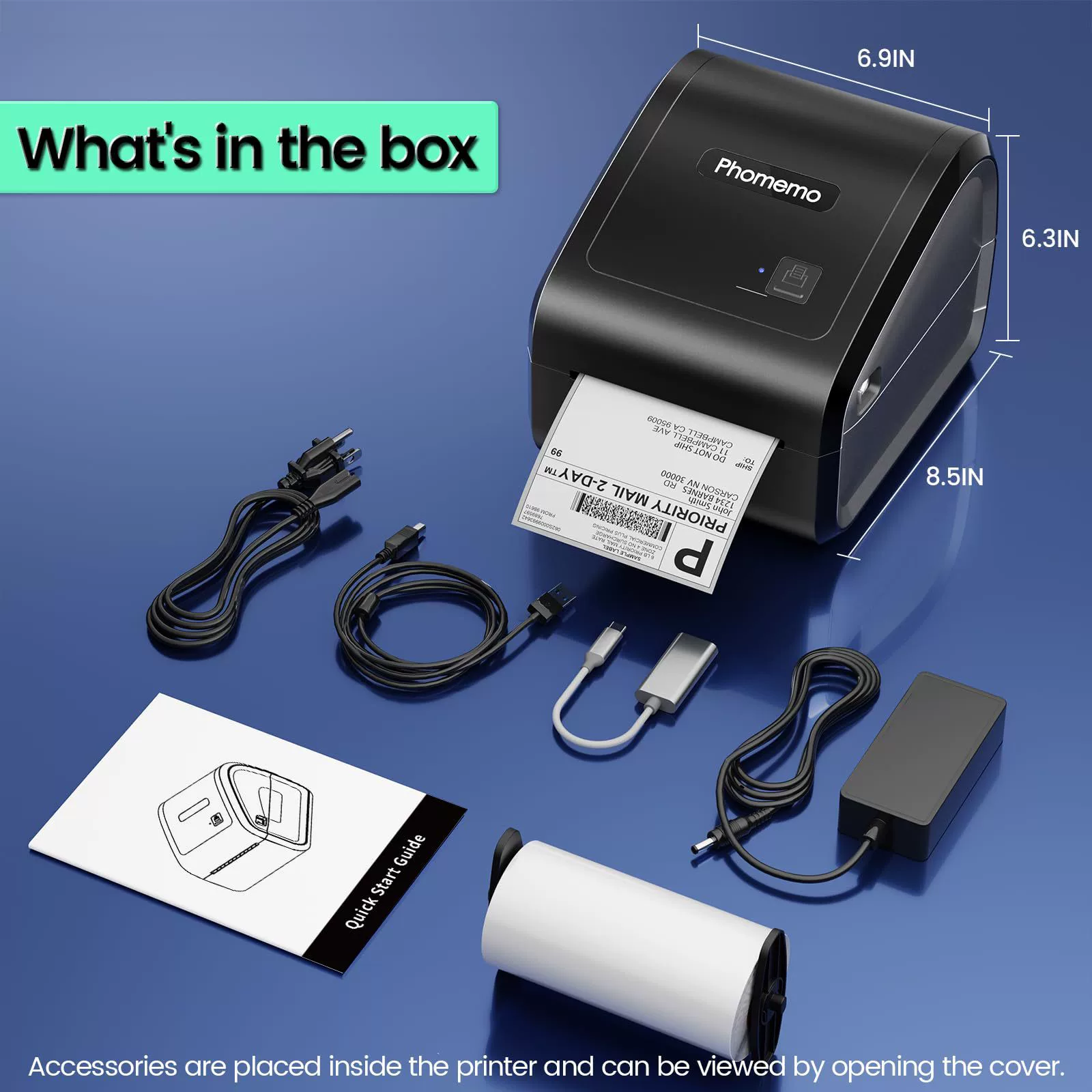 High speed printer, D550, bluetooth