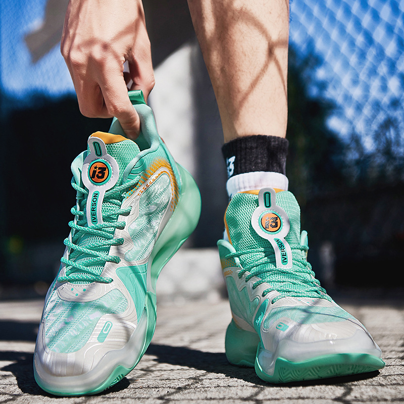 Chaussures de basket-ball pour hommes, baskets montantes et confortables, respirantes, en soie glacée, tendance de rue, nouvelle collection 2023_voghion.com