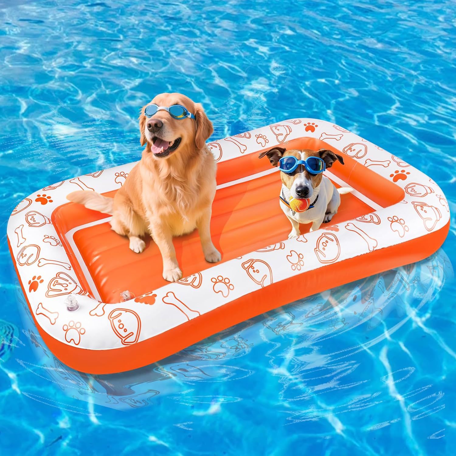 Manufacturer cross-border PVC inflatable pet float