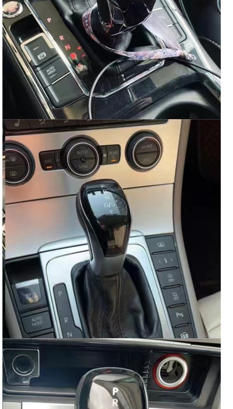 Suitable for Volkswagen Magotan Passat Automatic Transmission Modified Electronic Gear Knob Cc Golf Tiguan Gear Shift Head
