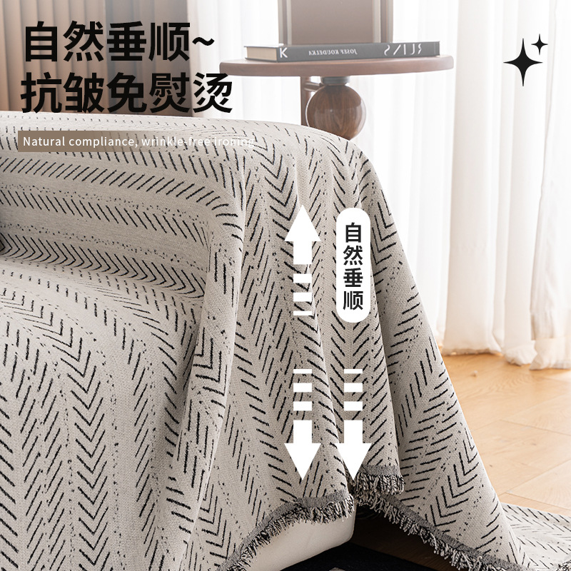 Medieval estilo de alta sensación 2024 nuevo sofá toallas Chenille sala de estar cubierta de sofá tela anti-gato arañazo cuatro estaciones universal