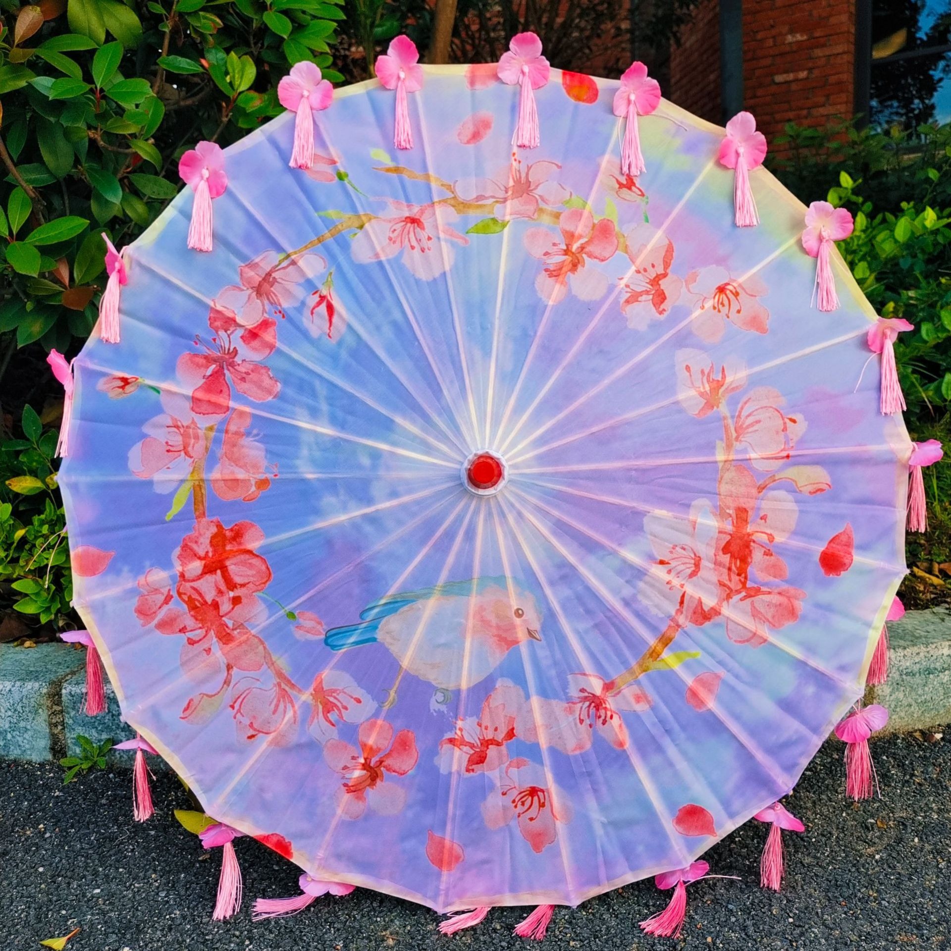 새소리와 꽃향기, 꽃잎 우산