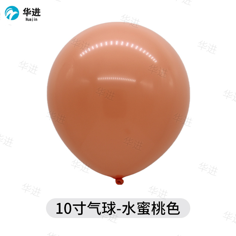 Traje de globo de látex transfronterizo 10 pulgadas ronda engrosada 2,2G visita a meiliangguang fiesta de cumpleaños decoración de la boda globo