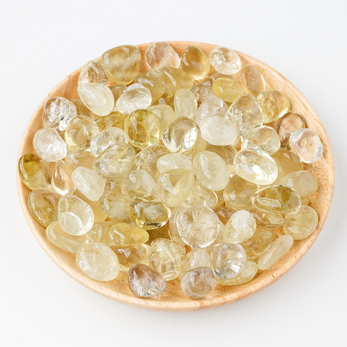 Natural crystal agate semi-precious stone polished tumble stone crystal raw stone aromatherapy stone diffuser stone fish tank decoration gravel