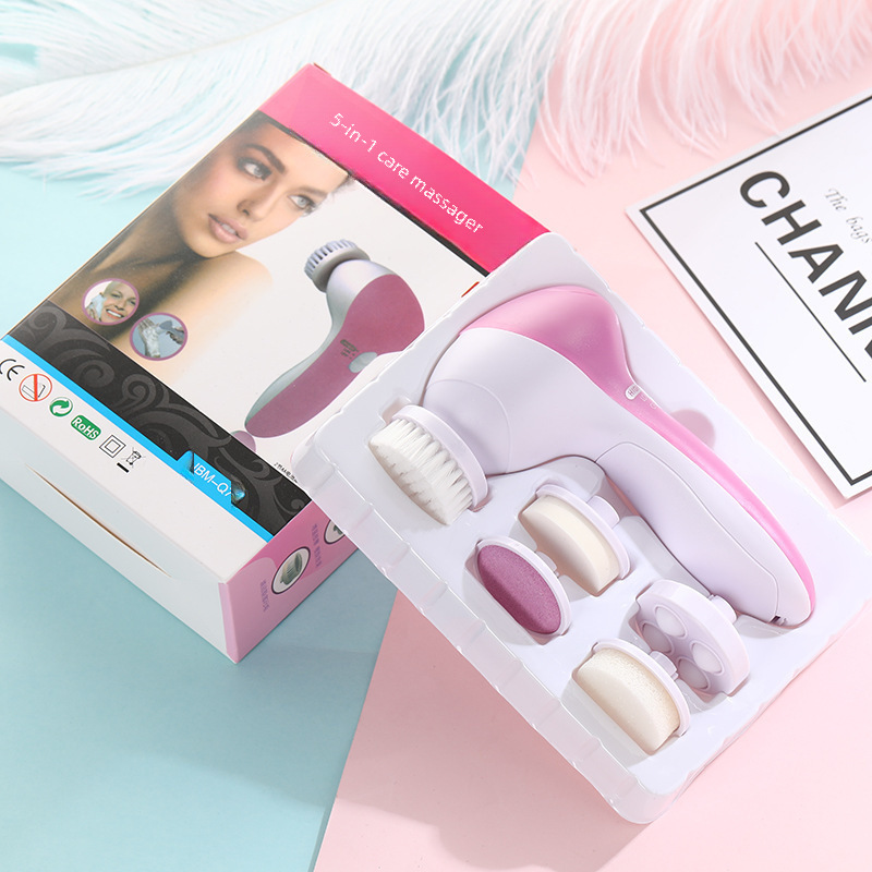 Universal cleansing milk, massager