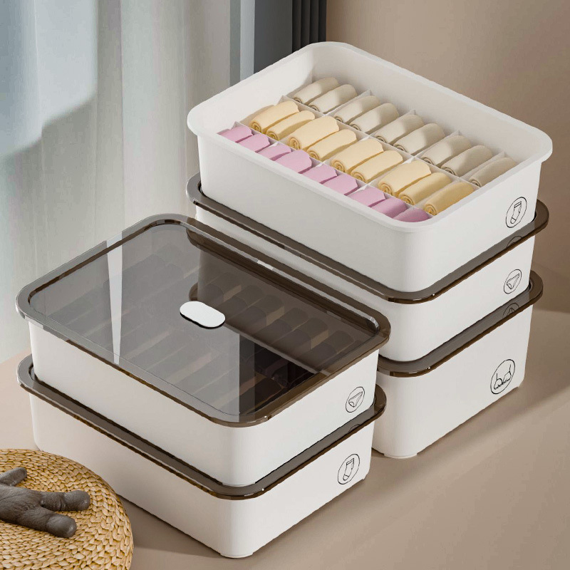 Underwear Storage Box Home Pack Underwear Artifact Put Socks Bra Storage Box Body-Fit Clothes Storage Box Underwear Storage Box Home Pack Underwear Artifact Put Socks Bra Storage Box Body-Fit Clothes Storage Box