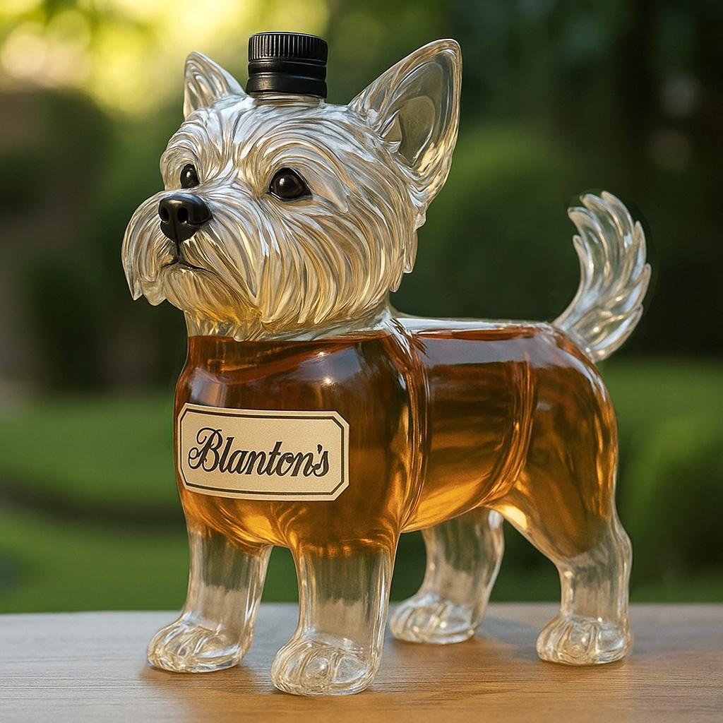 跨境热销产品 杜宾威士忌酒瓶高硼硅家用玻璃泡酒瓶威士忌工艺酒