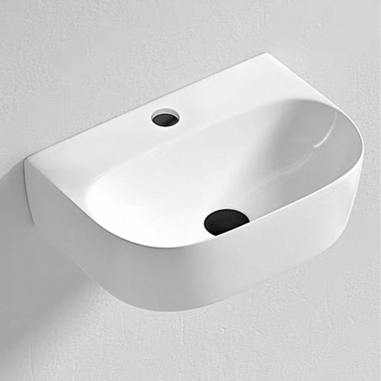 Piscina de balcón mini lavabo tipo pared pequeño lavabo lavabo pequeño tamaño lavabo lavabo