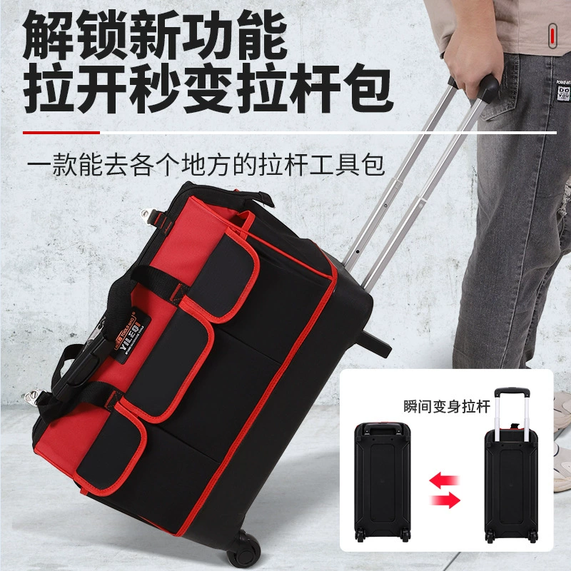 Universal plastic suitcase, carpentry, tools set, increased thickness