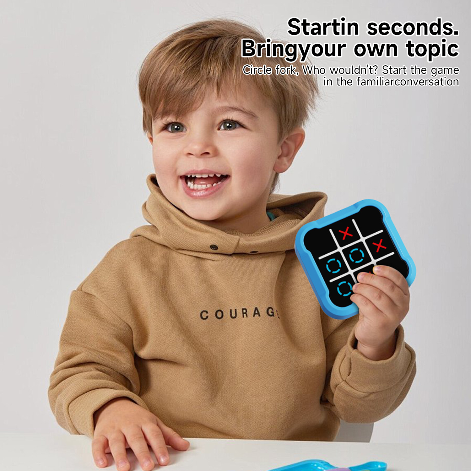 Tic Tac Toe Versión electrónica Pocket Tac Tac Toe Ejercicio de pensamiento lógico para niños Venta al por mayor transfronteriza Nuevos productos