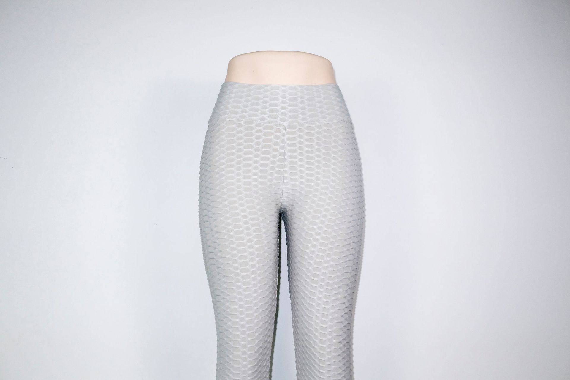 Yoga Solid Gingham Skinny Sporty Leggings