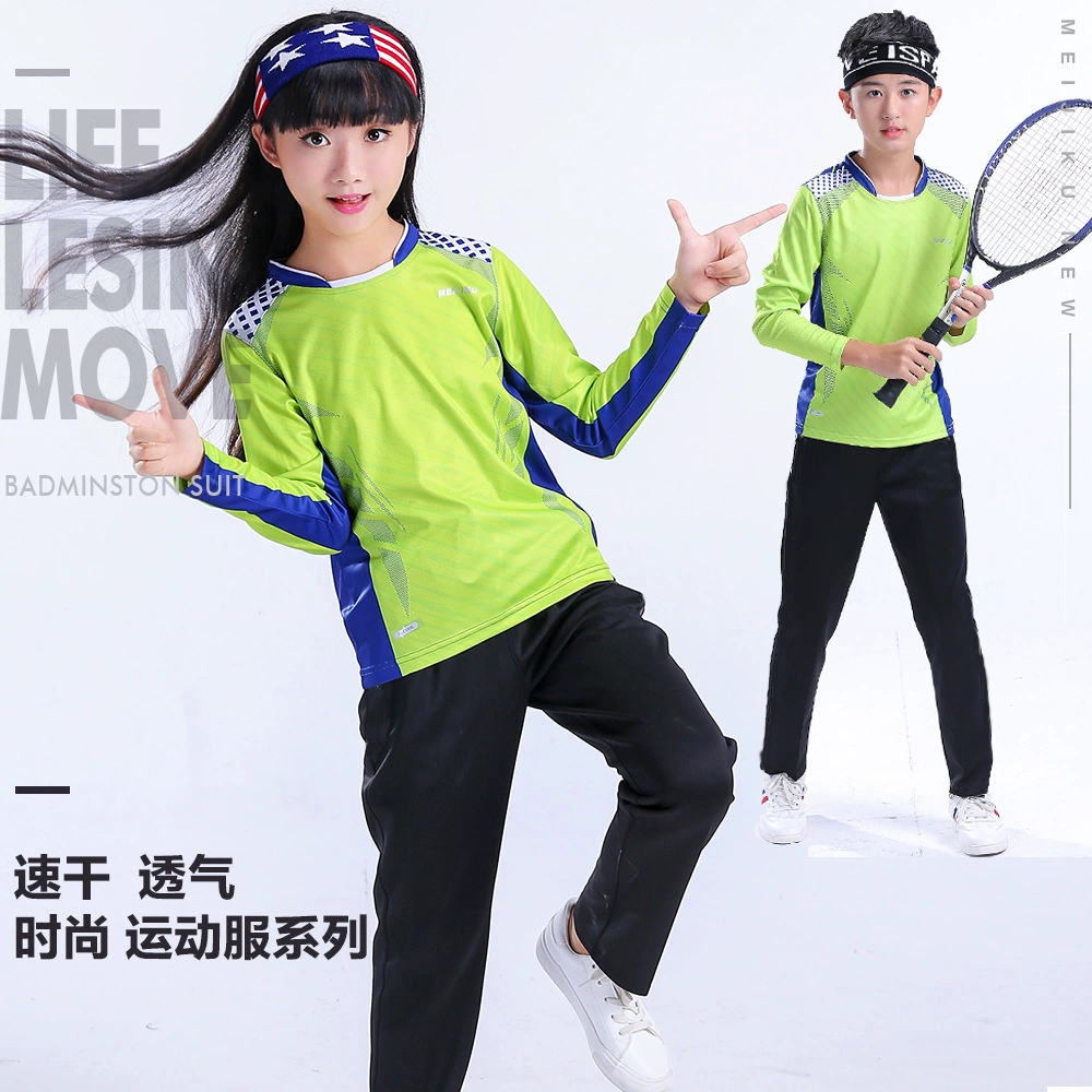 Magi Cool Group Купить Женский Мальчик Детский Пинг Теннис Осень-Зима Женский Мужской Бадминтон С Длинным Рукавом Длинные Брюки Костюм Спортивные Кюлоты